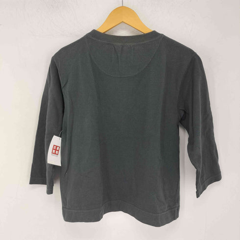 エムエイチエル MHL. VINTAGE DRY COTTON 七分丈 クルーネック Tシャツ レディース JPN:2