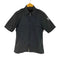 カルバンクライン CALVIN KLEIN 00S ジップアップ S/S ミリタリーシャツ メンズ import:M