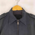 カルバンクライン CALVIN KLEIN 00S ジップアップ S/S ミリタリーシャツ メンズ import:M