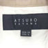 アツロウタヤマ ATSURO TAYAMA レイヤードトレンチコート レディース 38