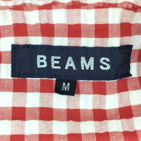 ビームス BEAMS S/S チェックシャツ メンズ JPN:M