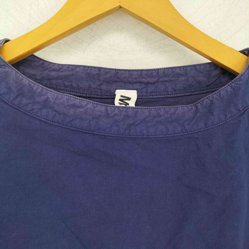 エムエイチエル MHL. コットン ボートネック ポケット ショートスリーブ Tシャツ メンズ JPN:2