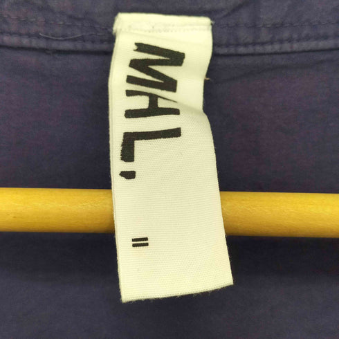 エムエイチエル MHL. コットン ボートネック ポケット ショートスリーブ Tシャツ メンズ JPN:2