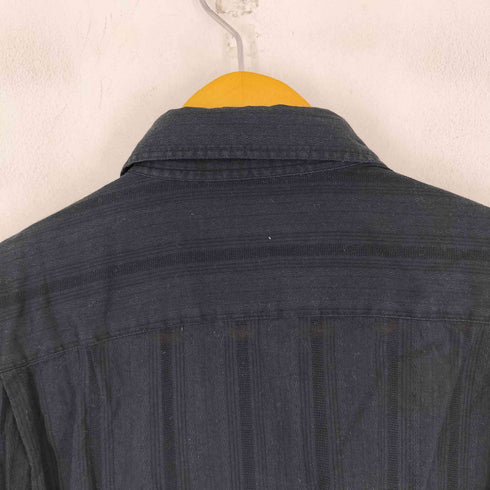 コムサイズム COMME CA ISM ジップアップ S/S シャツ メンズ JPN:L