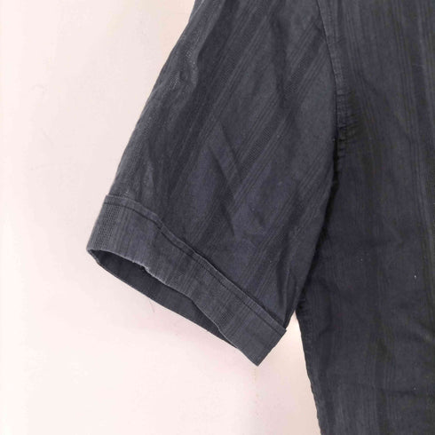 コムサイズム COMME CA ISM ジップアップ S/S シャツ メンズ JPN:L