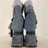 イエロー YELLO 25-26 COLLECTION BLUE JEAN BABY PLATFORM ショートブーツ レディース M