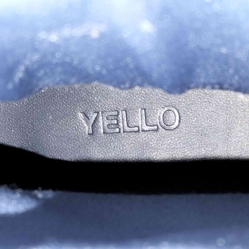 イエロー YELLO 25-26 COLLECTION BLUE JEAN BABY PLATFORM ショートブーツ レディース M