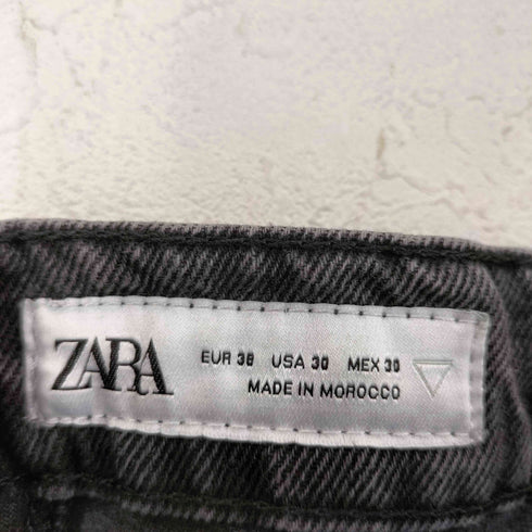 ザラ ZARA ユーティリティ ポケット カーゴデニムパンツ レディース 38