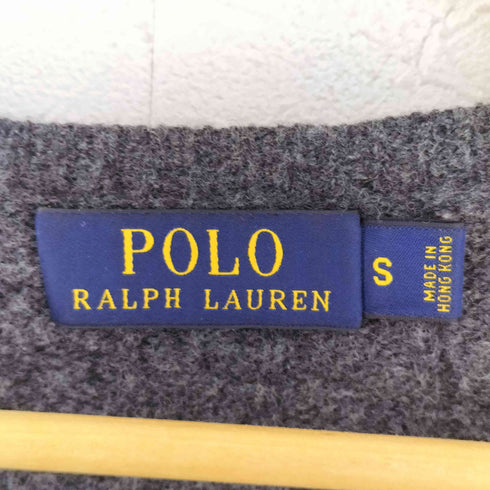 ポロラルフローレン POLO RALPH LAUREN ロゴ刺繍ニット レディース S