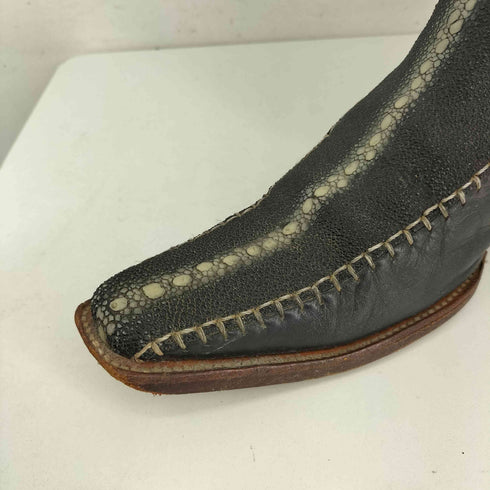 CARRETS BOOT INC パイソン スクエアトゥ ウエスタンブーツ メンズ UK:9.5A