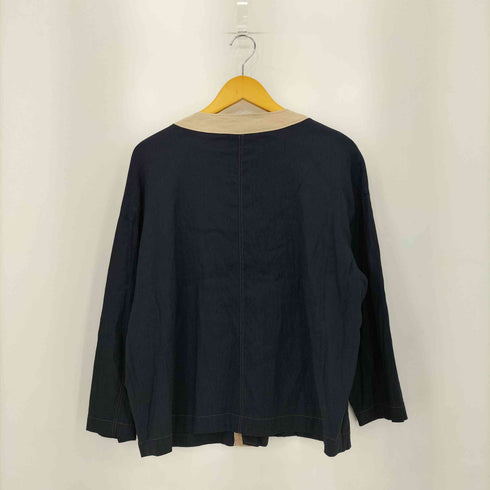 ROSIER リネンレーヨンノーカラージャケット レディース 38