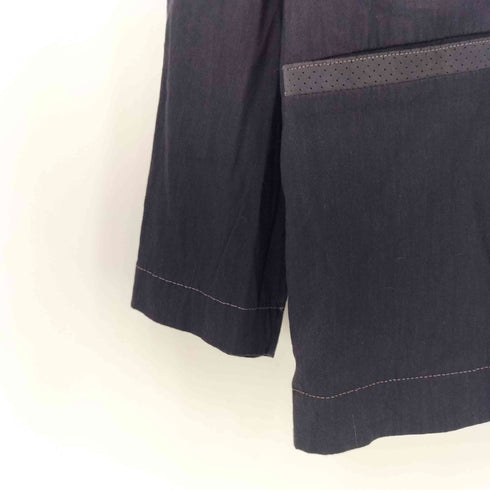 ROSIER リネンレーヨンノーカラージャケット レディース 38