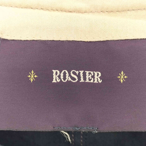 ROSIER リネンレーヨンノーカラージャケット レディース 38
