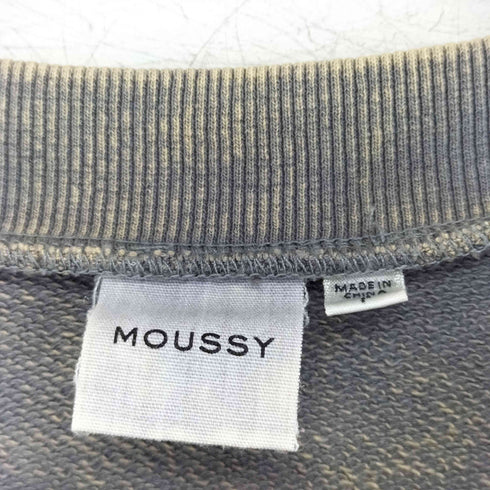 マウジー moussy GARMENT DYE CUT OF F プルオーバー レディース FREE