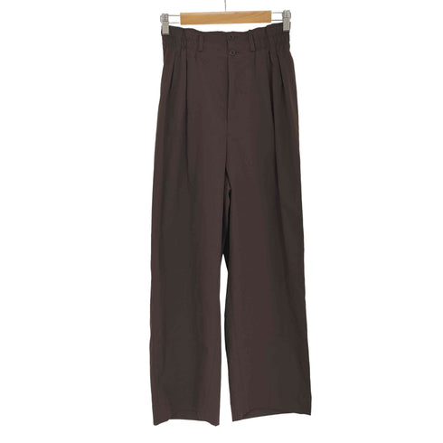 レリル lelill ハイウェスト 2タック スラックス レディース JPN:36