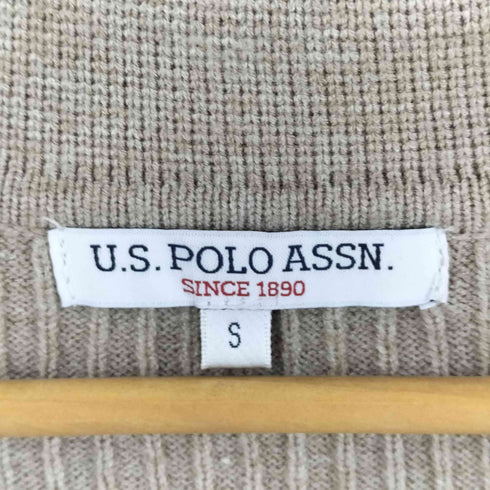 ユーエスポロアッスン U.S.POLO ASSN ニットポロシャツ レディース S