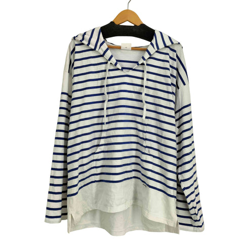MONT KEMMEL×MYSELF 〈別注〉 ボーダー オーバーサイズ メキシカン パーカー メンズ JPN:48