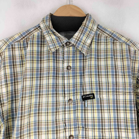 コロンビア Columbia GRT S/S チェックシャツ メンズ JPN:M
