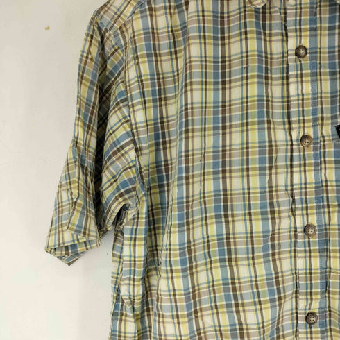 コロンビア Columbia GRT S/S チェックシャツ メンズ JPN:M