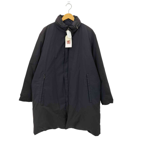 バーバリーロンドン BURBERRY LONDON 裏ノヴァチェック ラグラン ジップアップ スタンドカラー ダウンコート メンズ L