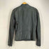 バナナリパブリック BANANA REPUBLIC ラムレザーダブルジップシングルライダースジャケット メンズ import:S
