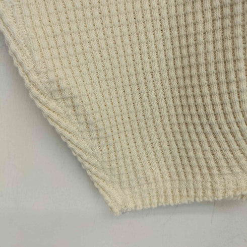 マウジー moussy HEAVY WAFFLE CROP トップス レディース FREE