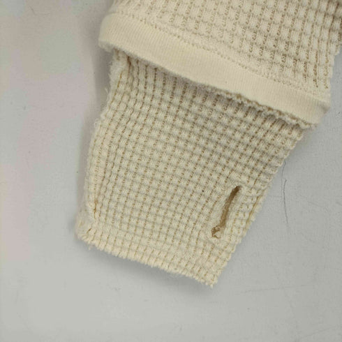 マウジー moussy HEAVY WAFFLE CROP トップス レディース FREE