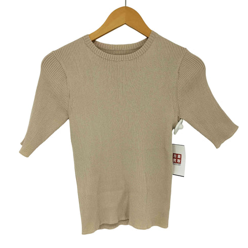 ユナイテッドアローズグリーンレーベルリラクシング UNITED ARROWS green label relaxing D MTL LIKE クルーネック プルオーバー ニット レディース