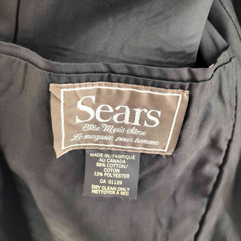 シアーズ Sears ベルベット 2B テーラードジャケット メンズ