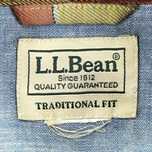 エルエルビーン L.L.Bean ビーンフレックス オールシーズン フランネルシャツ TRADITIONAL FIT メンズ