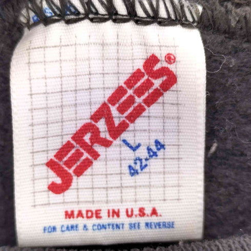 ジャージーズ JERZEES 90s USA製 プリントスウェット メンズ L