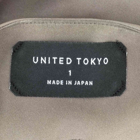 ユナイテッドトウキョウ UNITED TOKYO ショルダージップ プルオーバー シャツ メンズ JPN:1