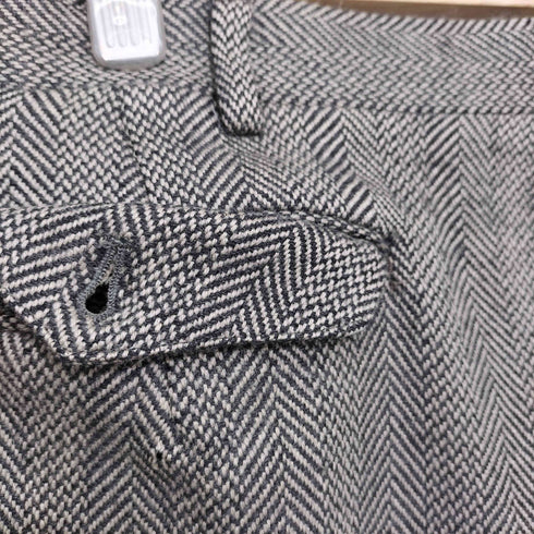 ポロバイラルフローレン Polo by RALPH LAUREN 90s ヘリンボーン ツイード 2タック ウール スラックス メンズ C96 W84 T175