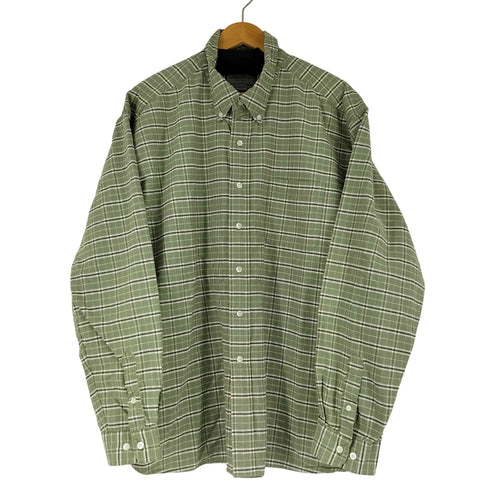 エディーバウアー Eddie Bauer 90S コットン L/S BDチェックシャツ メンズ JPN:XXL