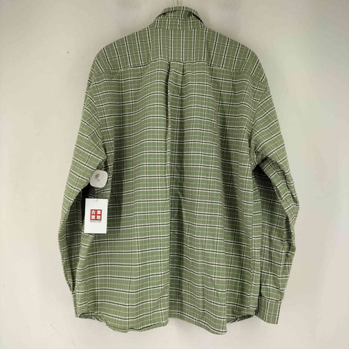エディーバウアー Eddie Bauer 90S コットン L/S BDチェックシャツ メンズ JPN:XXL
