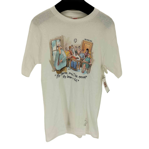 Signature 90s MADE IN USA プリントクルーネックS/S Tシャツ メンズ JPN:L
