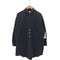 スンネイ SUNNEI イタリア製 LONG OVER SHIRT コットン ロングオーバーシャツ 比翼 メンズ import:M