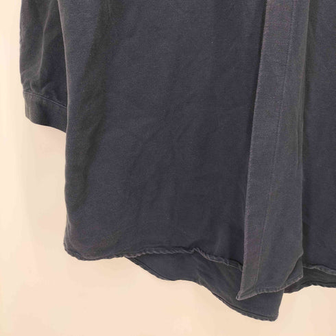 スンネイ SUNNEI イタリア製 LONG OVER SHIRT コットン ロングオーバーシャツ 比翼 メンズ import:M