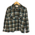 シアーズ Sears ウール100% ウールシャツ チェック柄 メンズ import:M