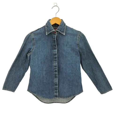 ヒステリックグラマー HYSTERIC GLAMOUR 比翼 ボタン デニムシャツジャケット レディース