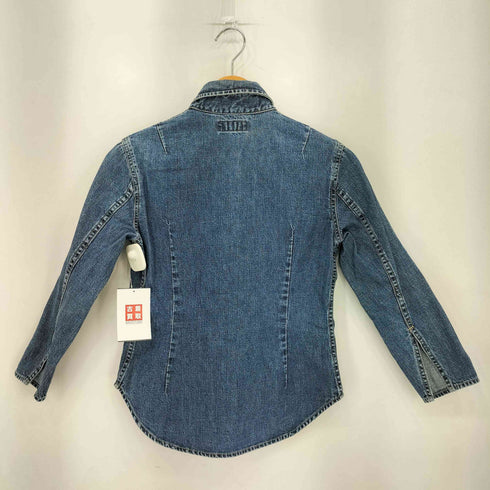 ヒステリックグラマー HYSTERIC GLAMOUR 比翼 ボタン デニムシャツジャケット レディース