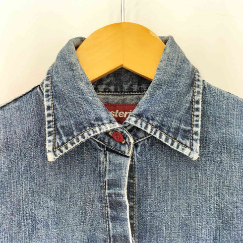 ヒステリックグラマー HYSTERIC GLAMOUR 比翼 ボタン デニムシャツジャケット レディース