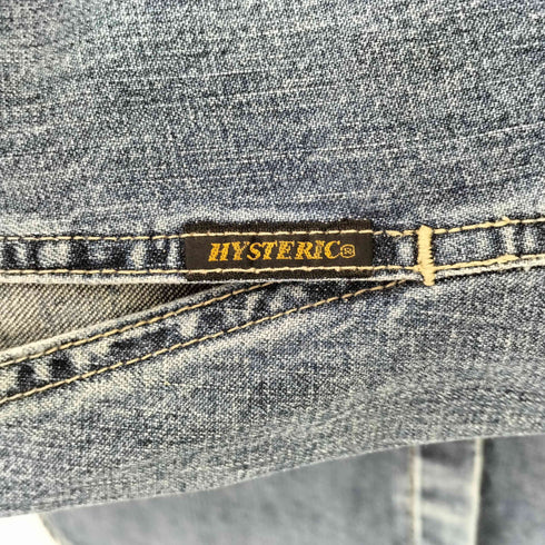 ヒステリックグラマー HYSTERIC GLAMOUR 比翼 ボタン デニムシャツジャケット レディース