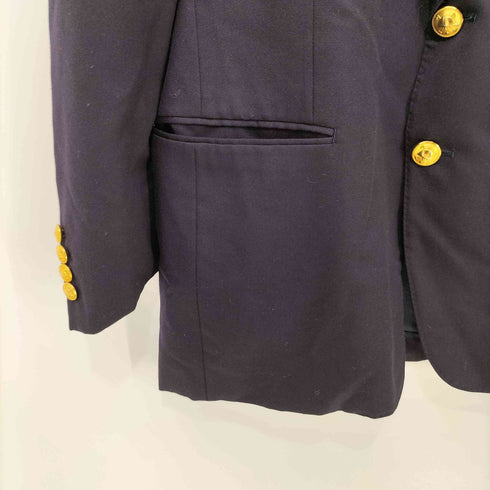 ポロバイラルフローレン Polo by RALPH LAUREN 90s 三角タグ 背抜き 金ボタン 2B テーラードジャケット 紺ブレ メンズ C96 W86 T175
