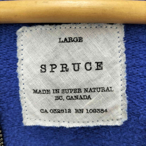 スプルース SPRUCE カナダ製 ダブルジップパーカー メンズ JPN:L