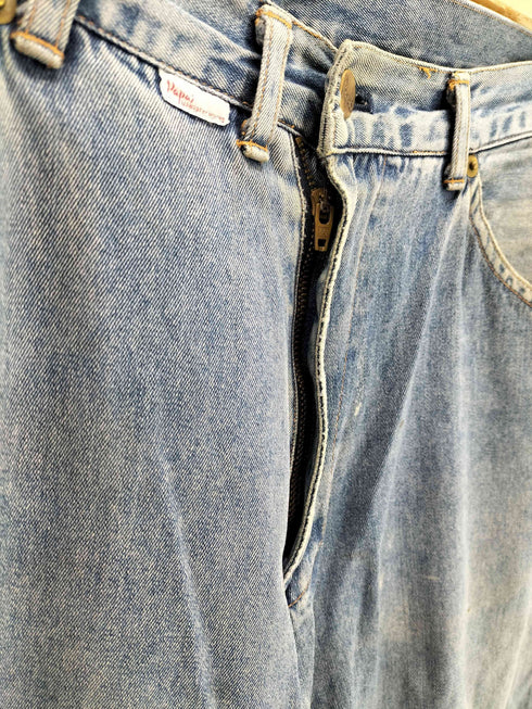 パパス papas ジップフライデニムパンツ メンズ