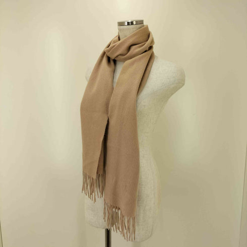 フレディアンドグロスター FREDY&GLOSTER CASHMERE100% カシミヤ フリンジ マフラー レディース