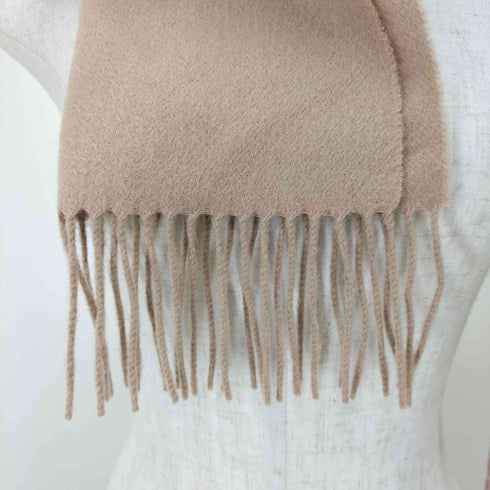 フレディアンドグロスター FREDY&GLOSTER CASHMERE100% カシミヤ フリンジ マフラー レディース