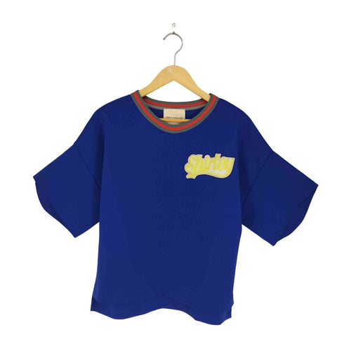 エリカカヴァリーニ ERIKA CAVALLINI イタリア製 Shirley ワッペン Tシャツ メンズ XS