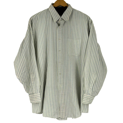 エルエルビーン L.L.Bean 80-90S USA製 L/S ストライプシャツ メンズ